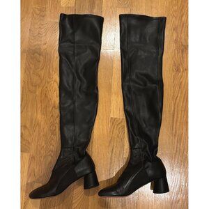 PROENZA SCHOULER Glove leather thigh high boots Size 37